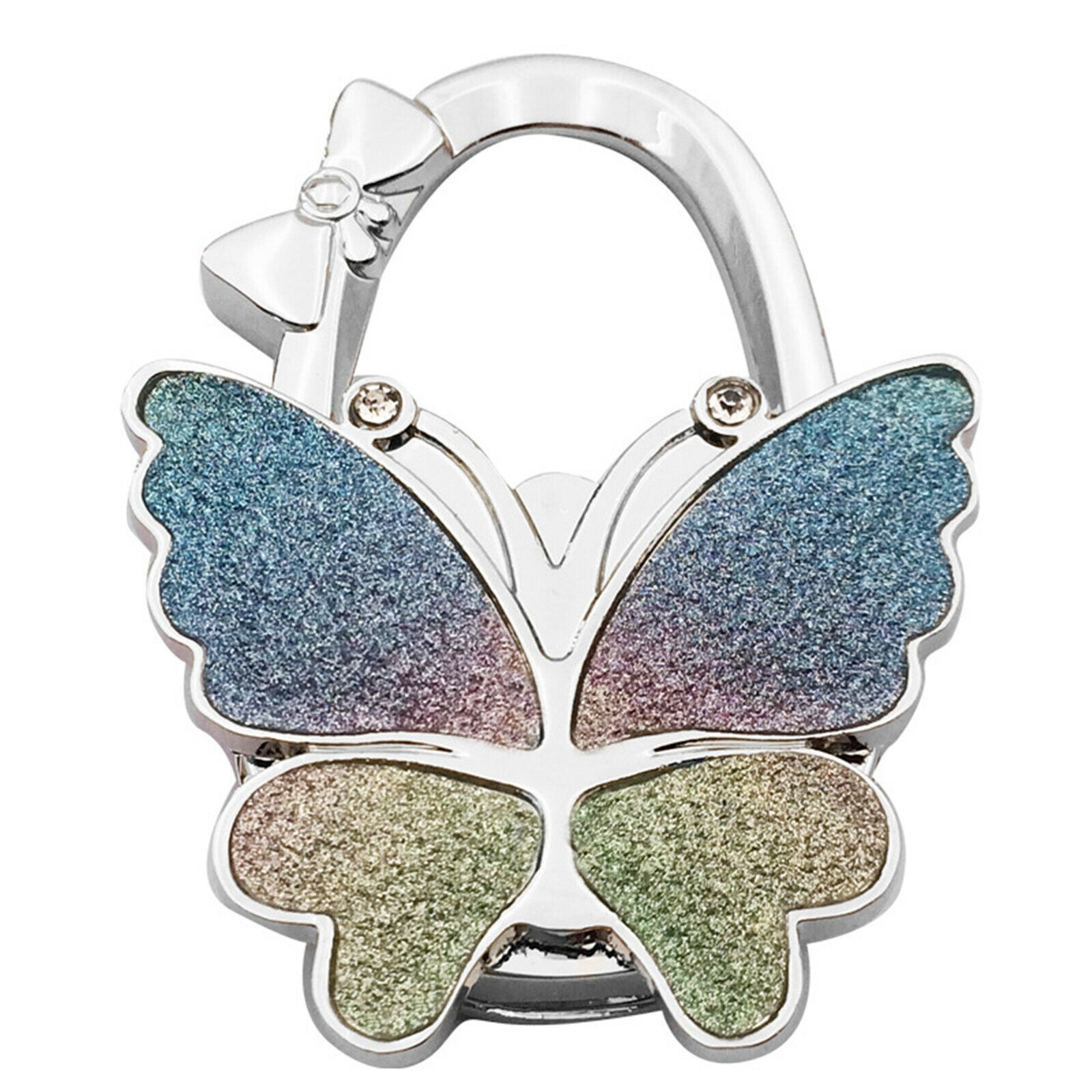 Crystalize Colourful Butterfly Handbag Hook