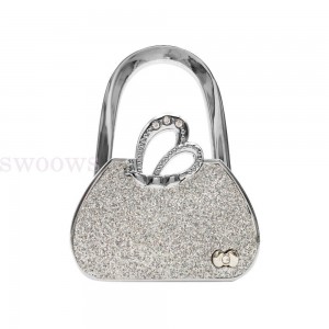 Sparkle White Handbag Crystals Handbag Hook